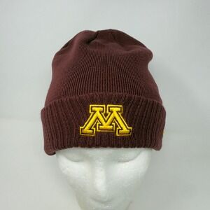 Nike Minnesota Golden Gophers Cuffed Beanie Hat Maroon Gold OSFM NCAA